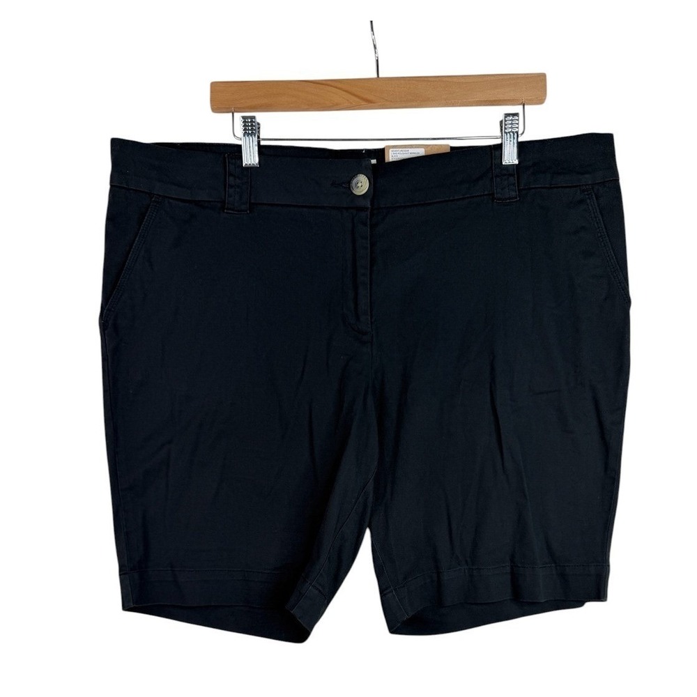 New‎ Magellan RoughinIt Bermuda Shorts size 18 Black